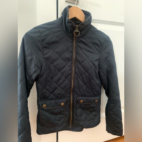 H&M LOGG Lightweight Jacket Navy Blue XS 2 - Picture 8 of 11